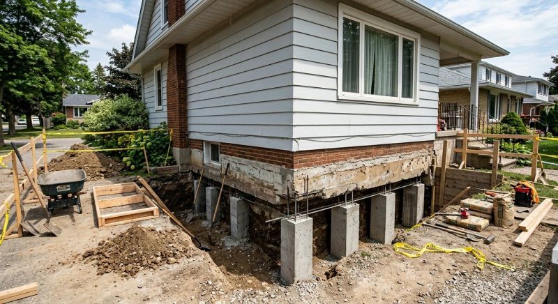 Basement Underpinning in North Port, FL