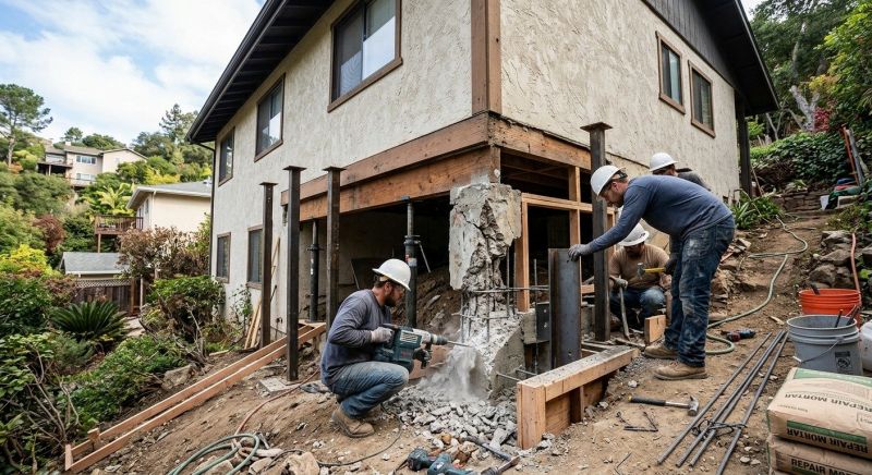 Concrete Foundation Repair in Englewood, FL