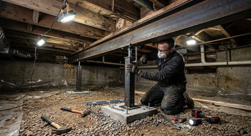 Crawlspace Foundation Repair in Rotonda West, FL