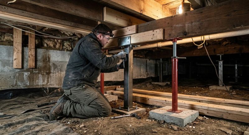 Crawlspace Structural Repair in North Port, FL