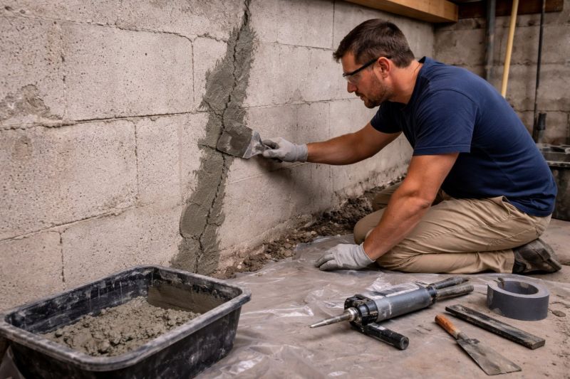 Foundation Crack Repair in Punta Gorda, FL