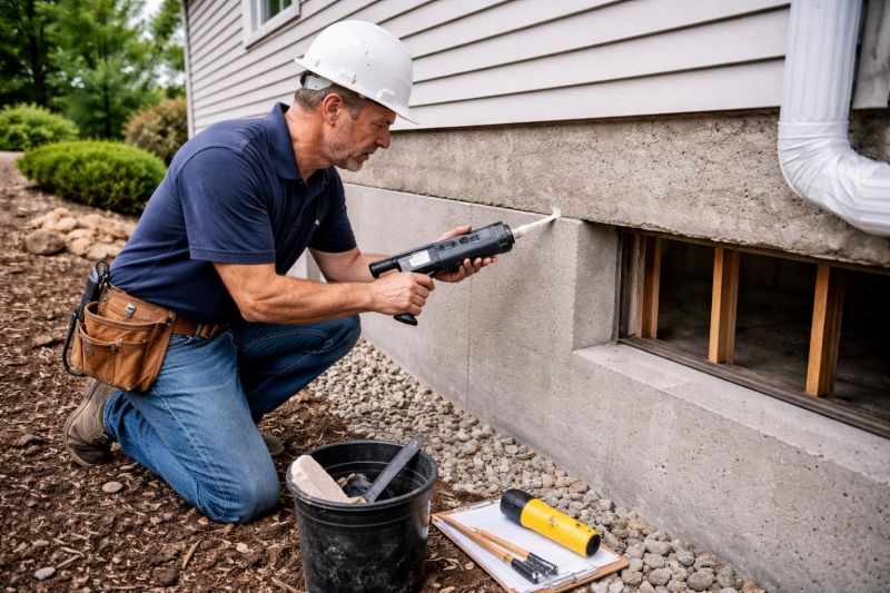 Foundation Crack Sealing in North Port, FL