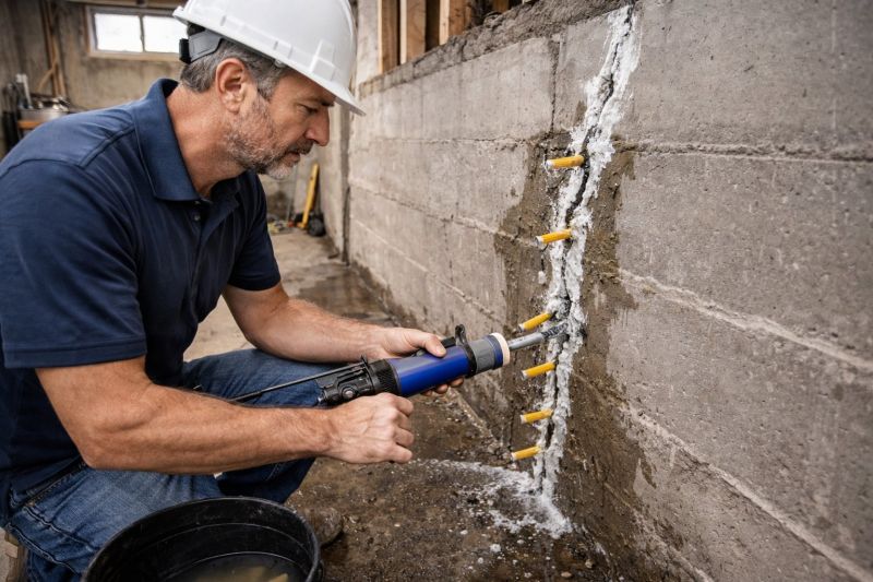 Foundation Crack Sealing in North Port, FL