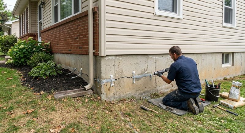 Foundation Cracks Repair in North Port, FL