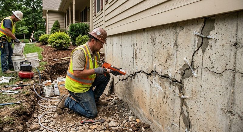 Foundation Cracks Repair in North Port, FL