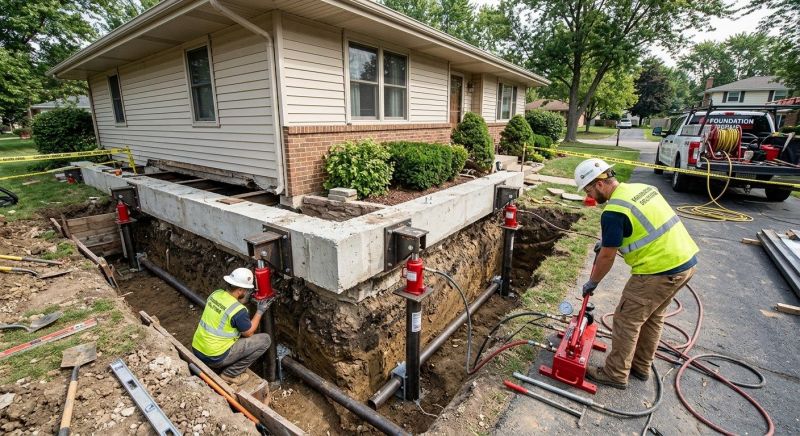 Foundation Jacking in Port Charlotte, FL