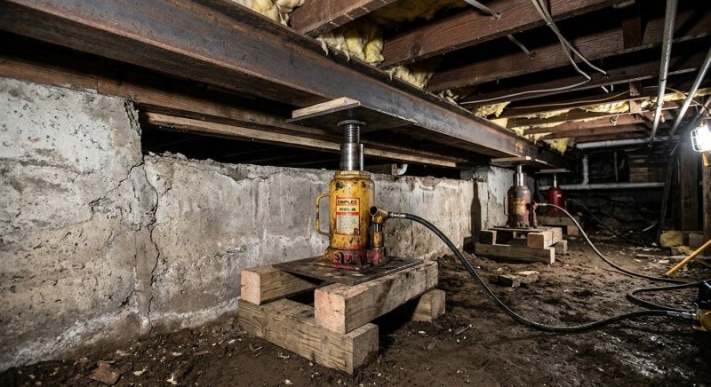 Foundation Jacking in Sarasota County, FL