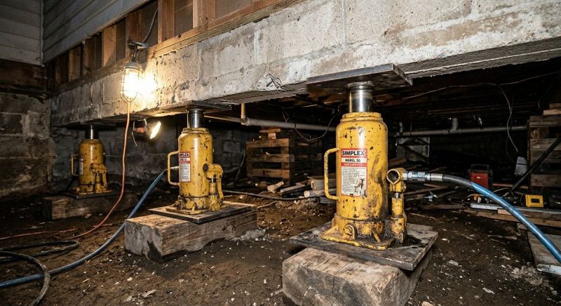 Foundation Jacking in Sarasota County, FL