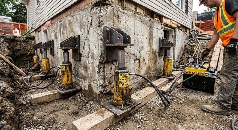 Foundation Jacking in Venice, FL