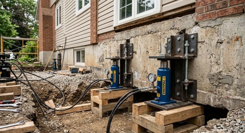 Foundation Jacking in Venice, FL