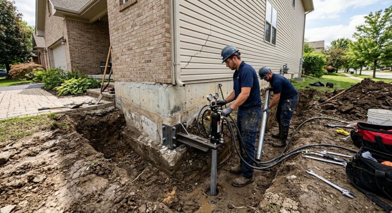 Foundation Settlement Repair in North Port, FL