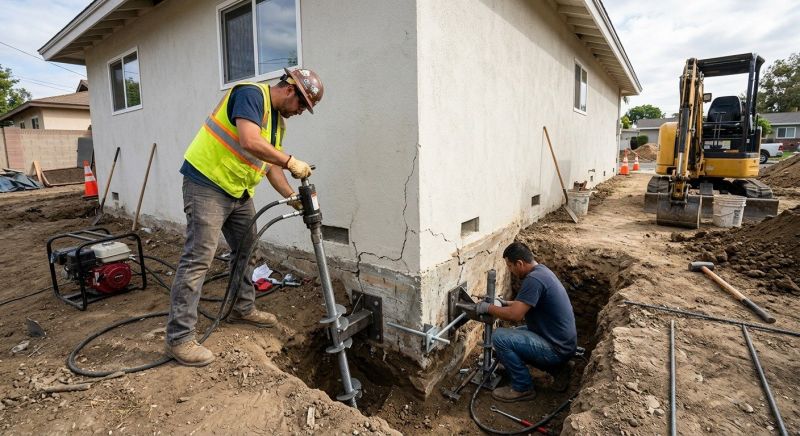 Foundation Stabilizing in Rotonda West, FL