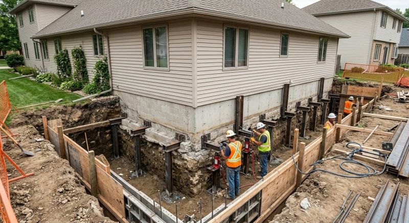 Foundation Underpinning in North Port, FL