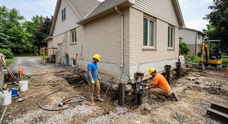 Helical Piers Installation in North Port, FL
