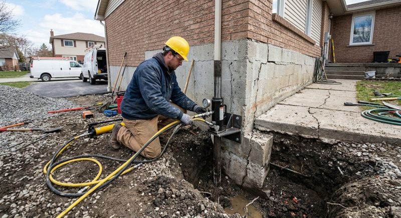 Sinking Foundation Repair in Nokomis, FL