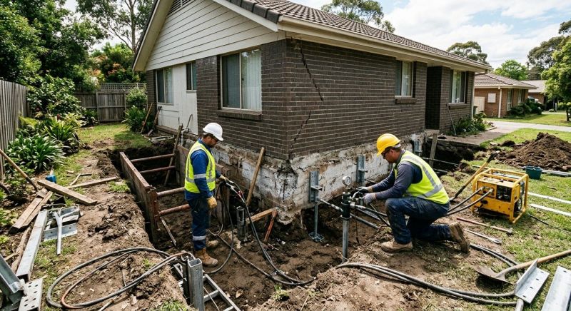 Sinking Foundation Repair in Rotonda West, FL